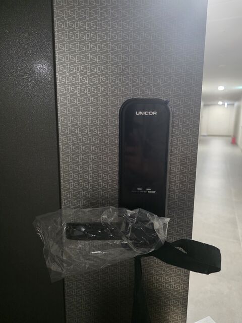 집담열쇠도어락 시공 현장 3